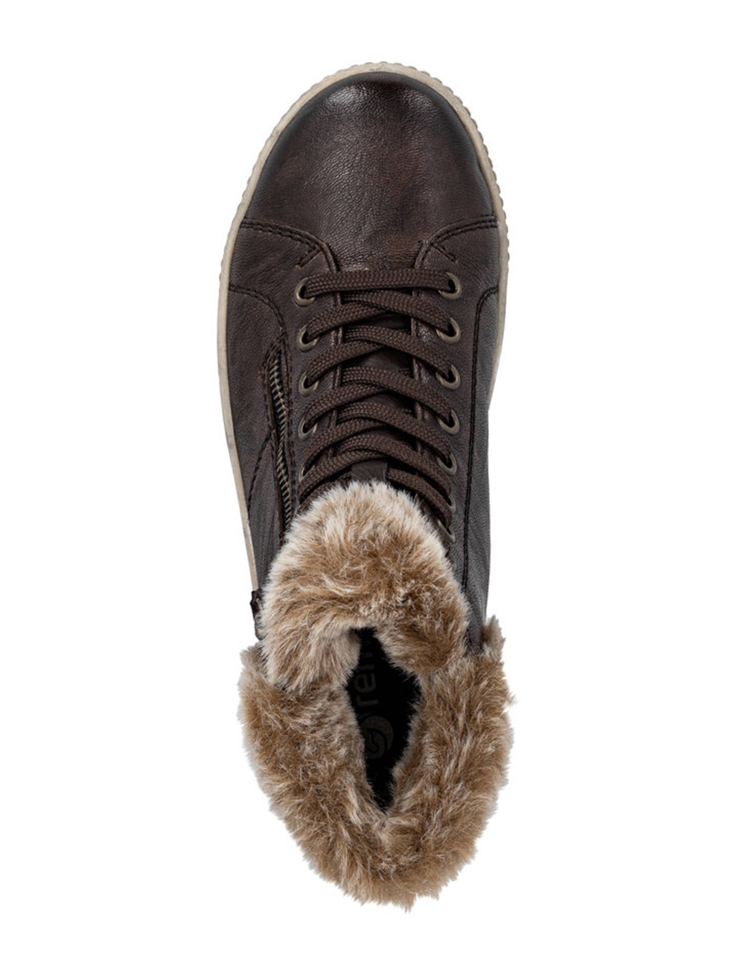 Bottines à lacets REMONTE en marron