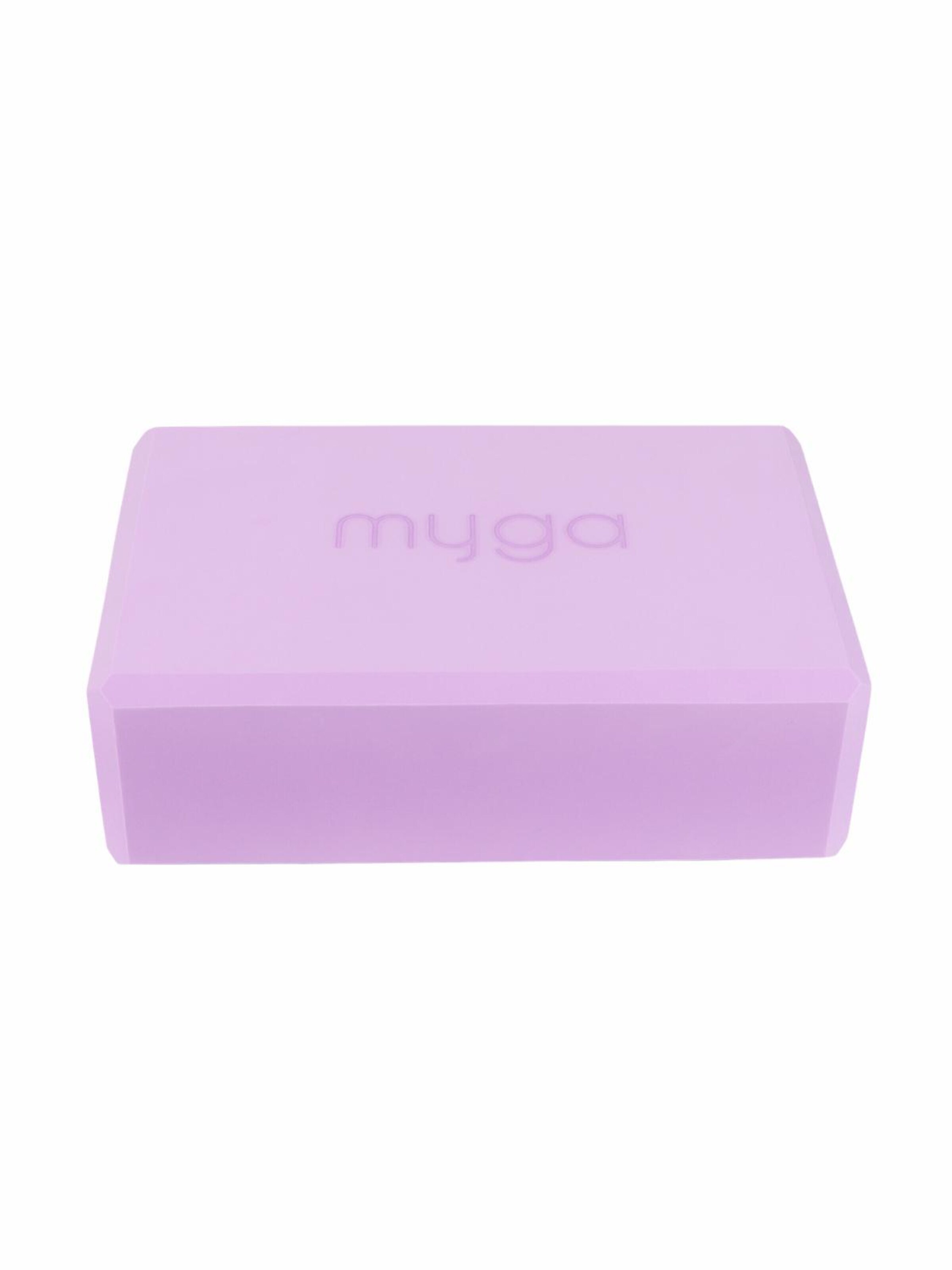 myga Matte 'Yoga-Einsteiger-Set - Chakra Design'‌‌‌‌‌‌‌‌‌‌ in Lila