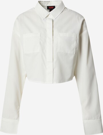 Misspap - Blusa en blanco: frente