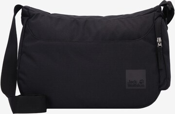 JACK WOLFSKIN Umhängetasche in Schwarz: predná strana