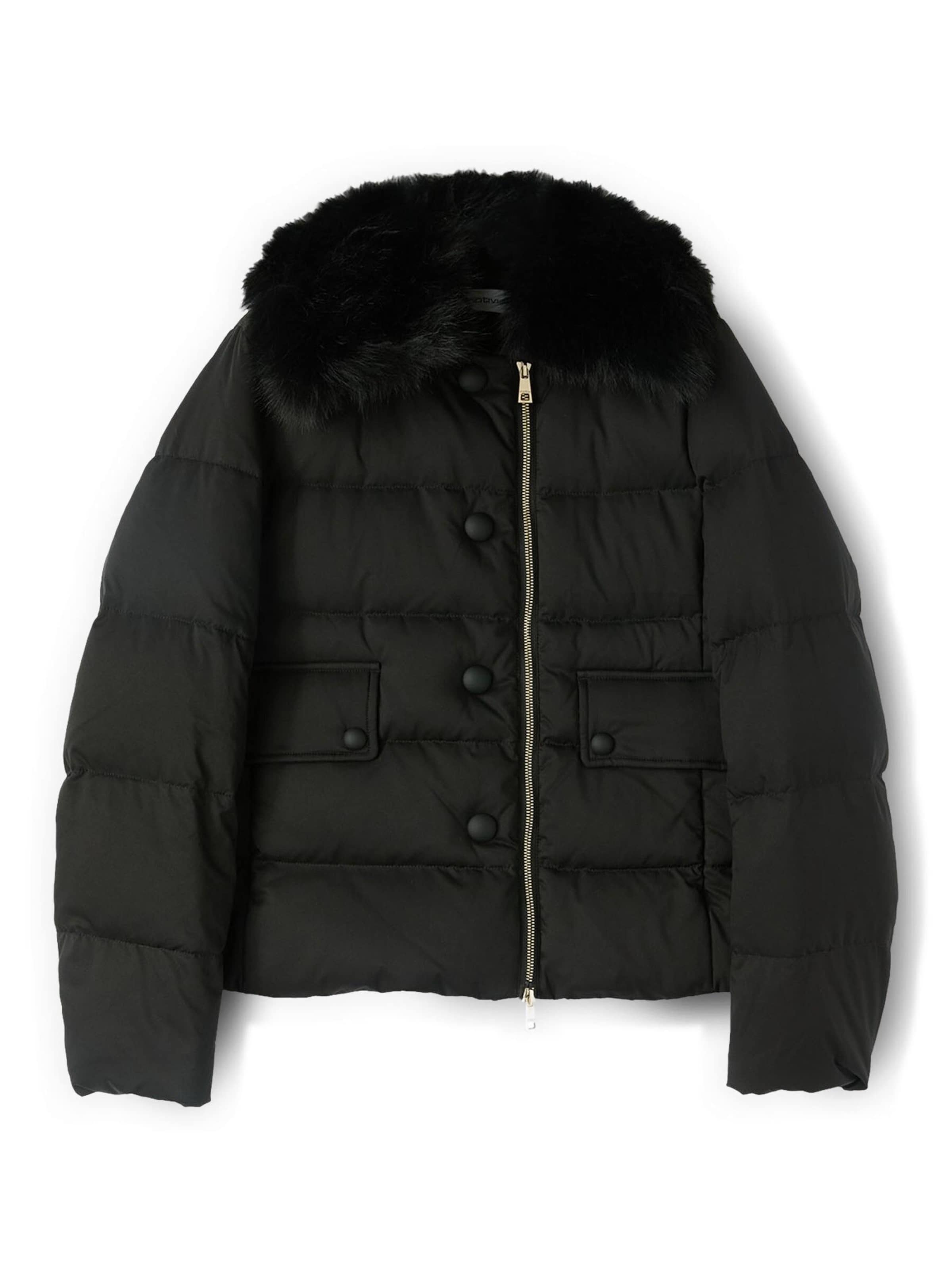 Veste d’hiver MOTIVI en noir : devant