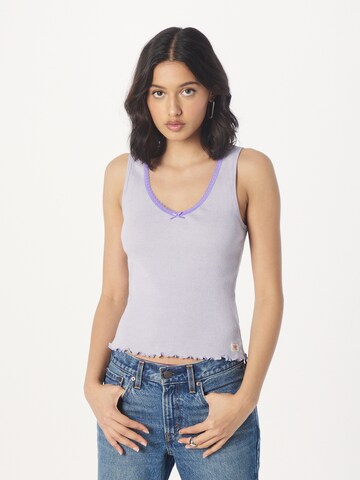 Top 'Dry Goods Tank' di LEVI'S ® in lilla: frontale