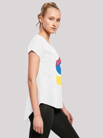 T-shirt 'Disney Alphabet S Is For Snow White' F4NT4STIC en blanc