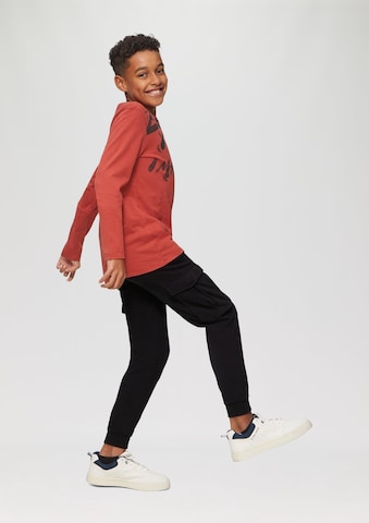 Effilé Pantalon s.Oliver en noir