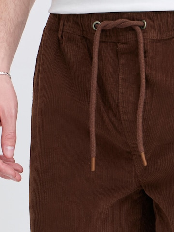 BLEND Loosefit Chinohose ' BHMalvin-Cord ' in Braun