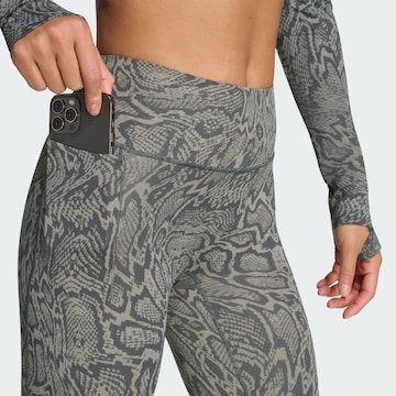 ADIDAS PERFORMANCE Skinny Παντελόνι φόρμας 'Optime PrimeLift' σε πράσινο
