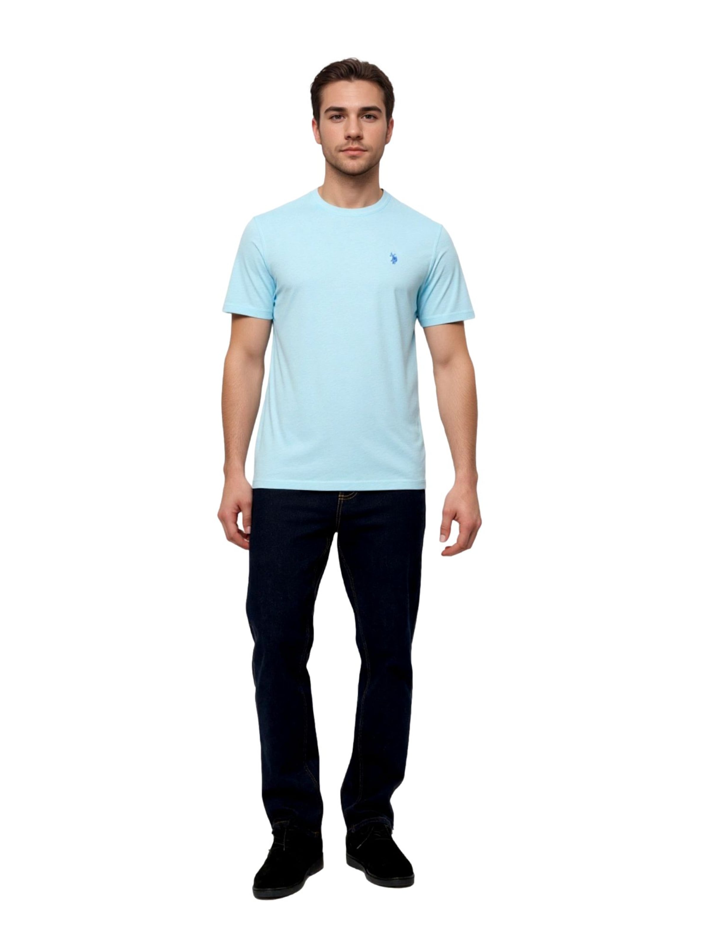 T-Shirt U.S. POLO ASSN. en bleu