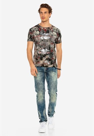 CIPO & BAXX Shirt 'CT541' in Groen
