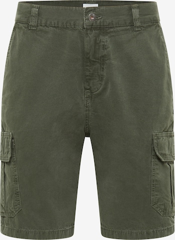 MUSTANG Loosefit Cargohose ' Shorts ' in Grün: predná strana