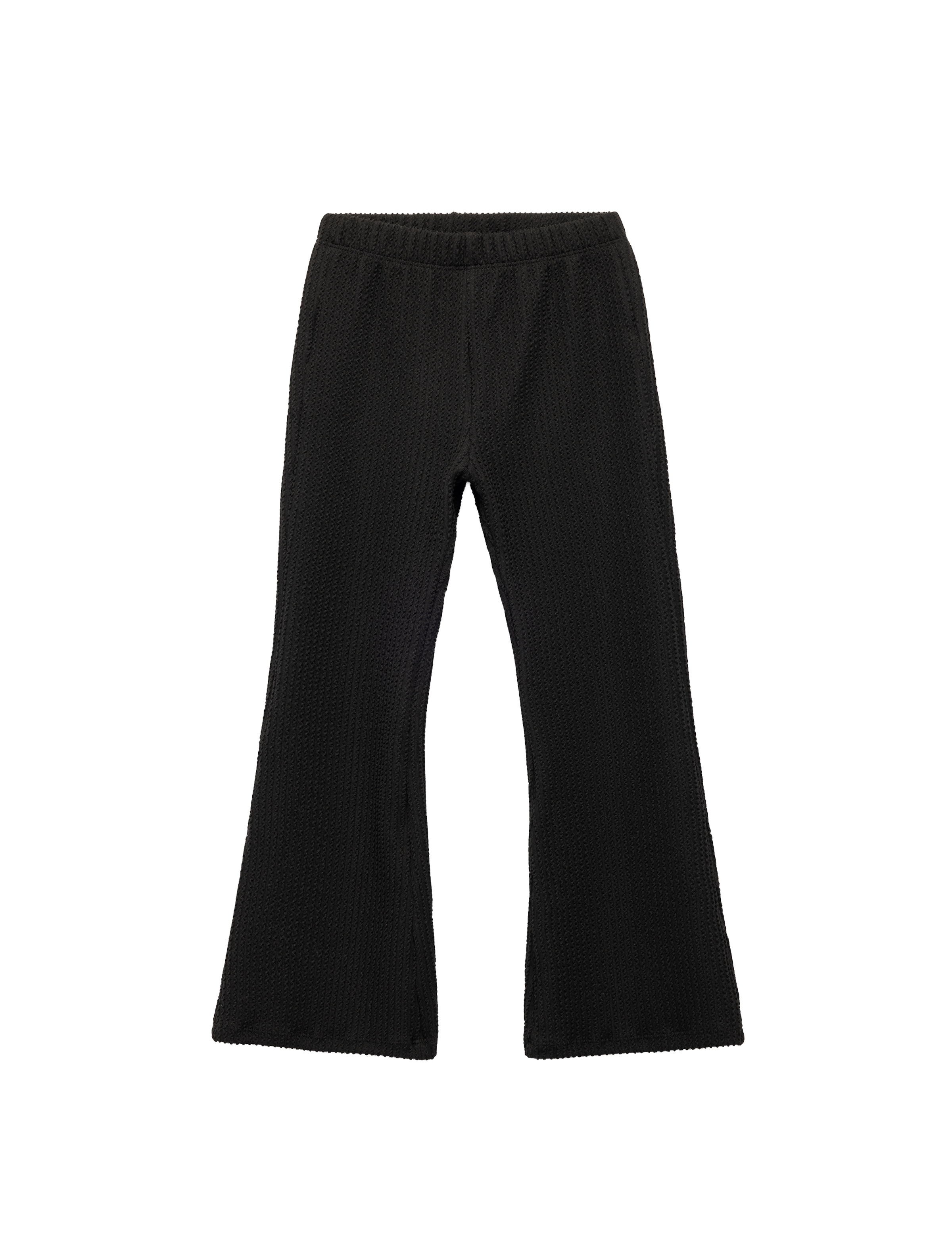 Koton Flared Pants in Black: front