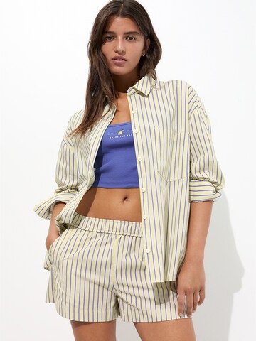Pull&Bear Bluse in Gelb