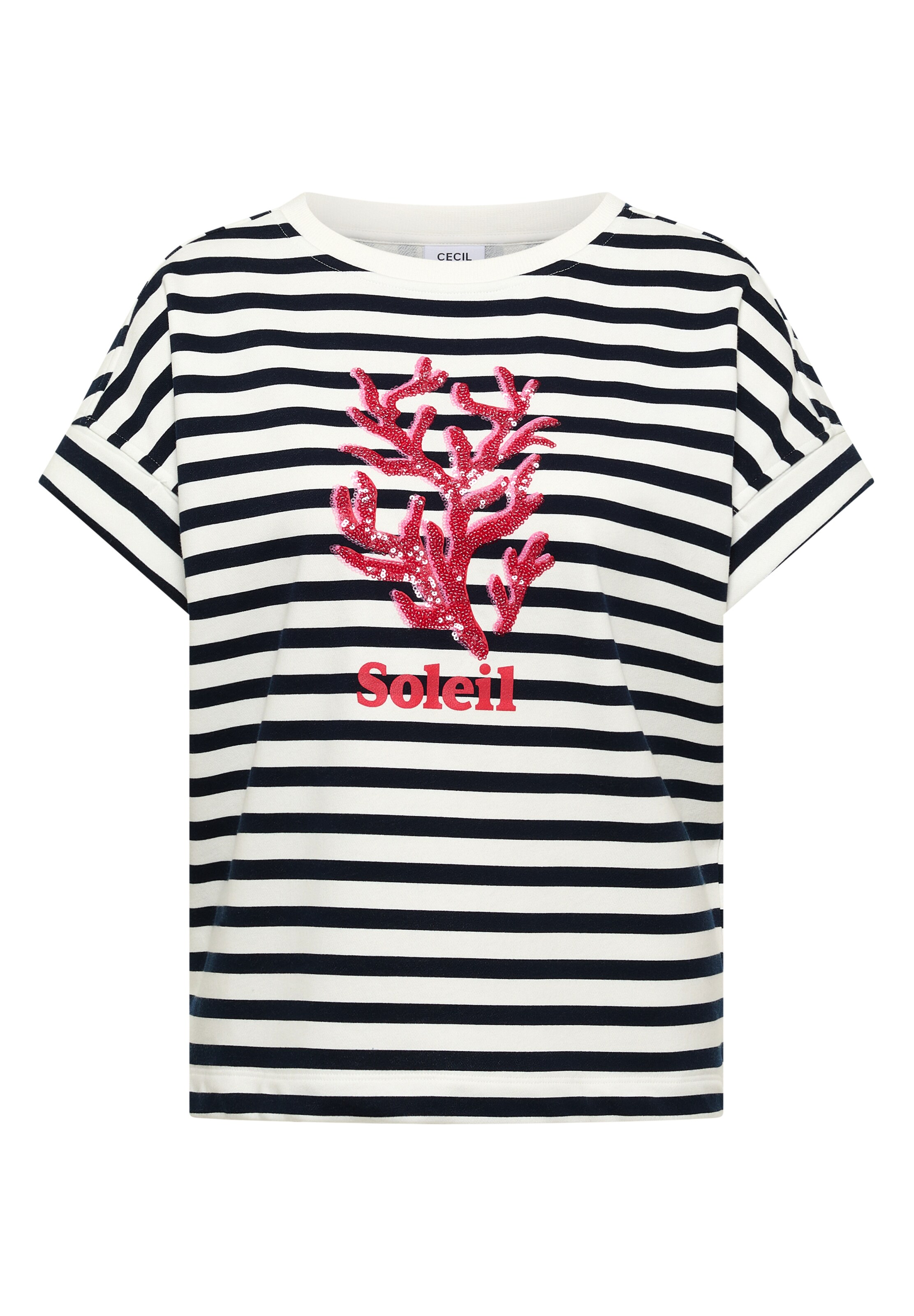 CECIL Sweatshirt in Blau: Vorderseite