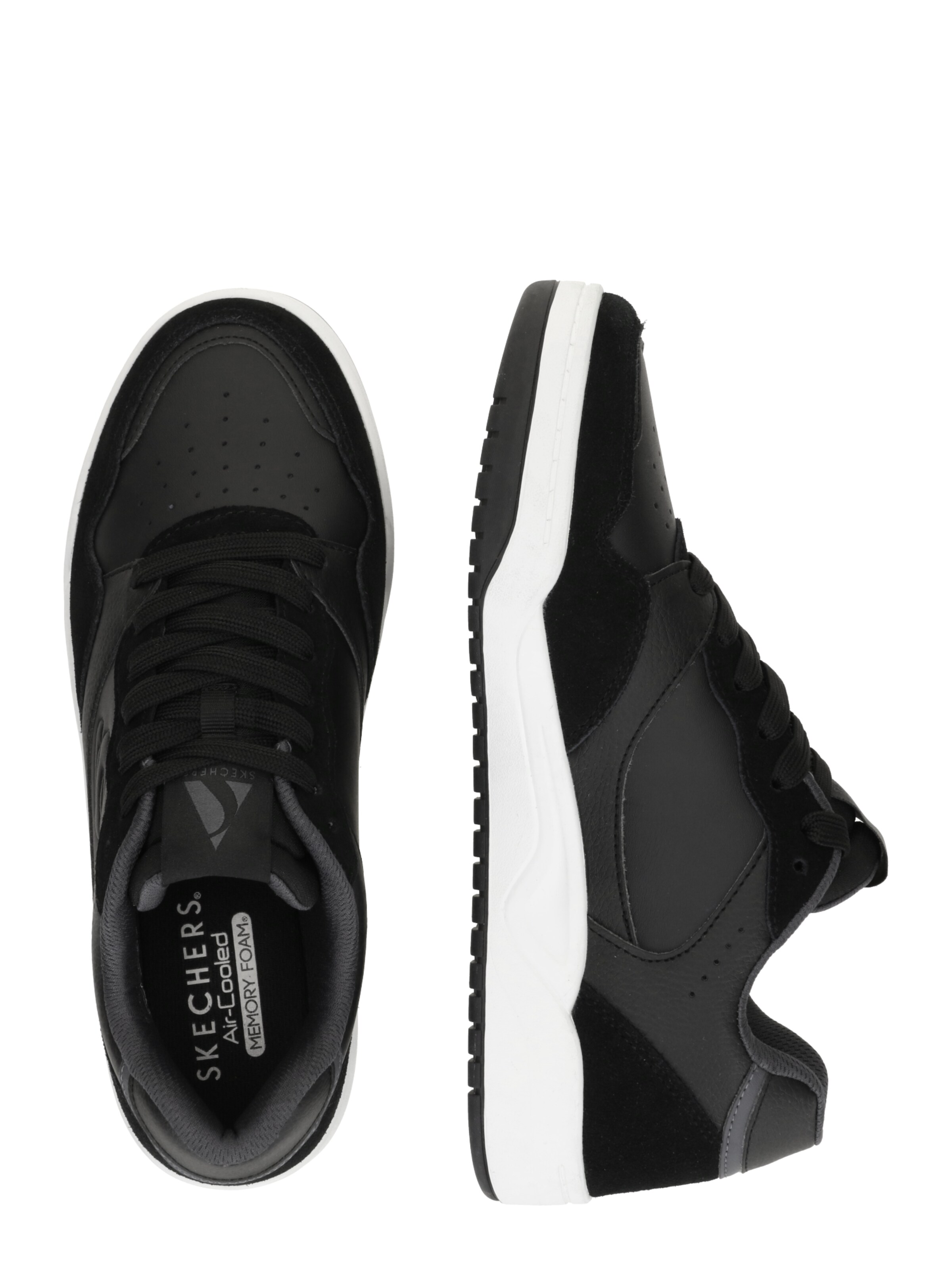 SKECHERS Madalad ketsid, värv must