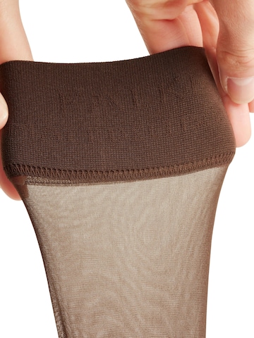 FALKE Overknee Strümpfe 'Matt Deluxe'‌‌‌‌‌‌‌‌‌‌ in Braun