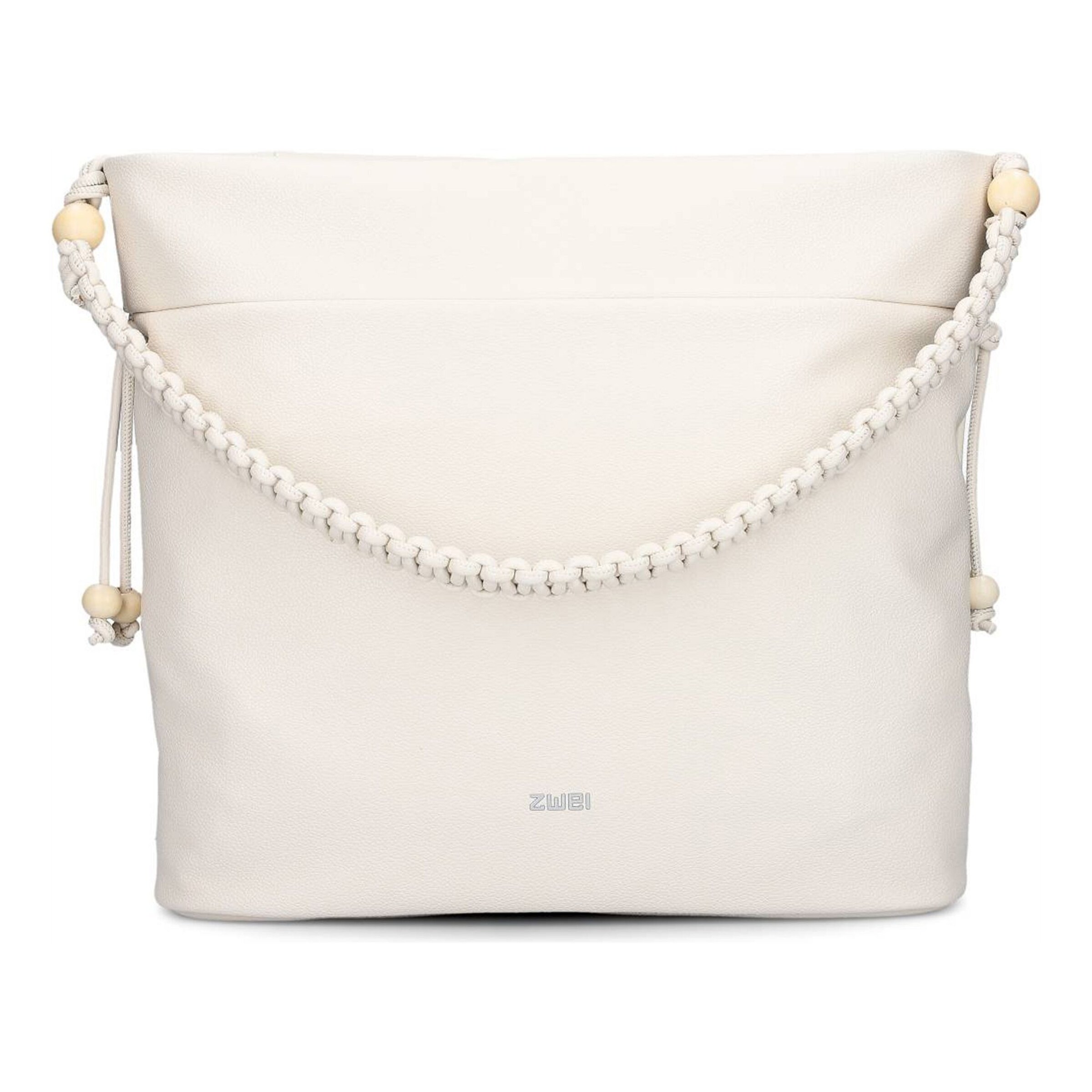 ZWEI Schoudertas 'Perla' in Wit: voorkant
