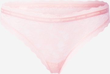 Calvin Klein Underwear Thong in Pink: front