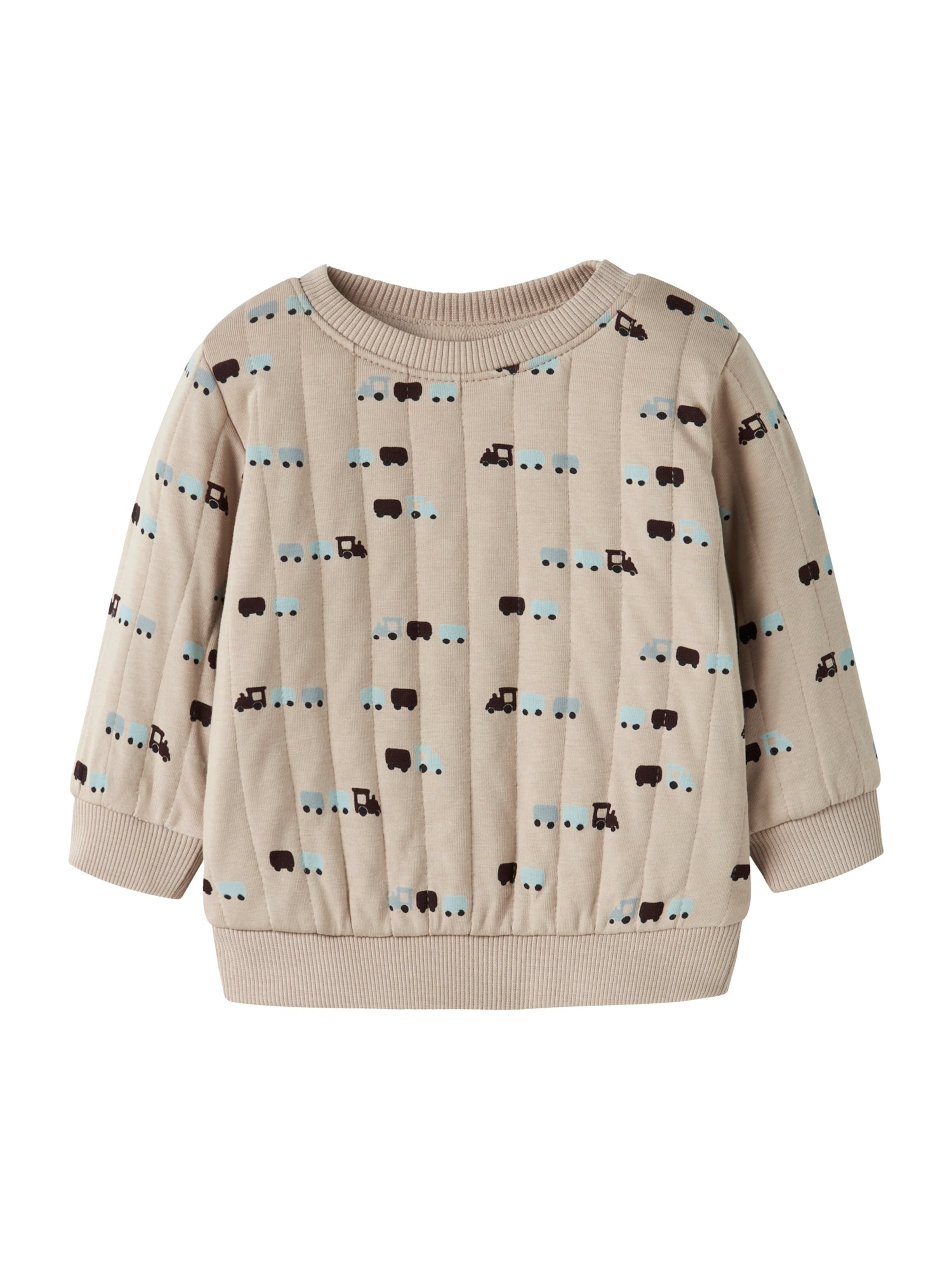 NAME IT - Sudadera 'NBMROTRAINY' en gris: frente