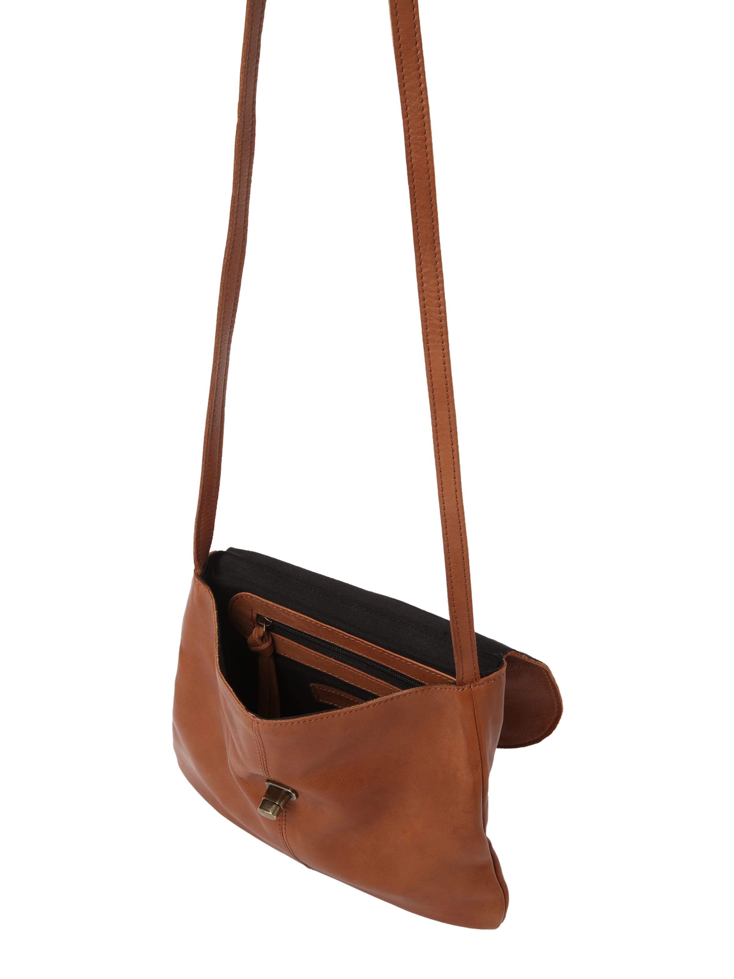PIECES Crossbody bag 'TALLY' in Brown