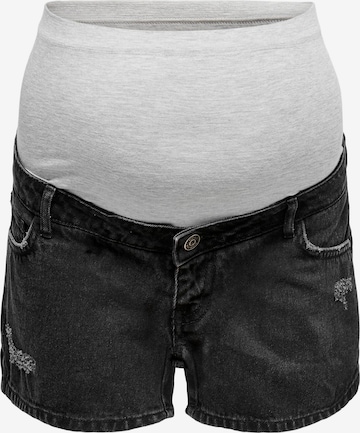 Only Maternity Regular Jeans 'Jagger' in Zwart