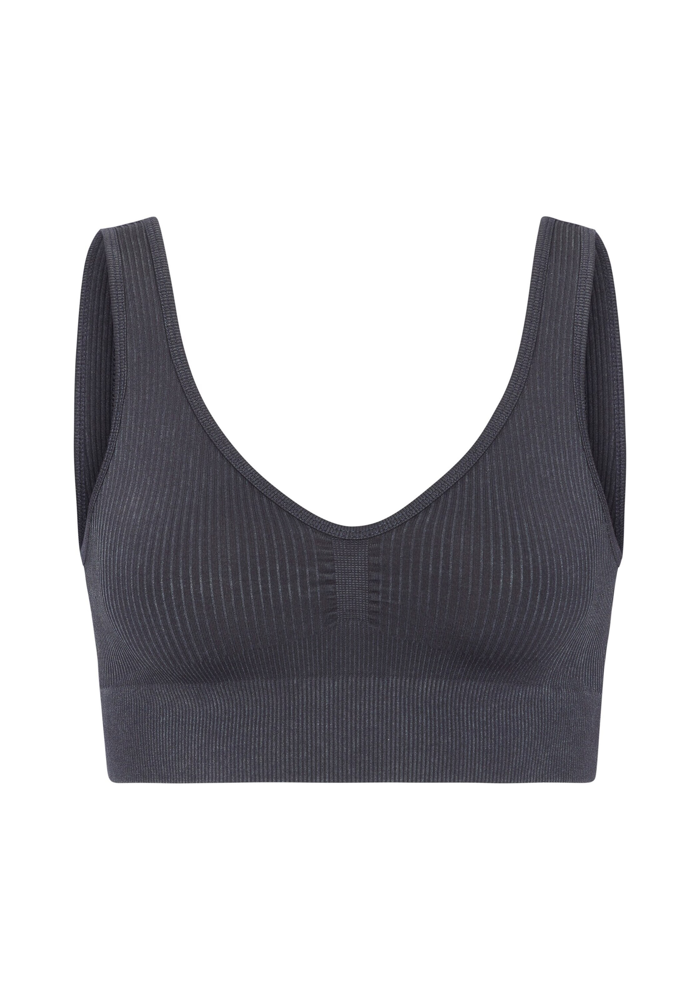 LASCANA ACTIVE Sport top - szürke: elől