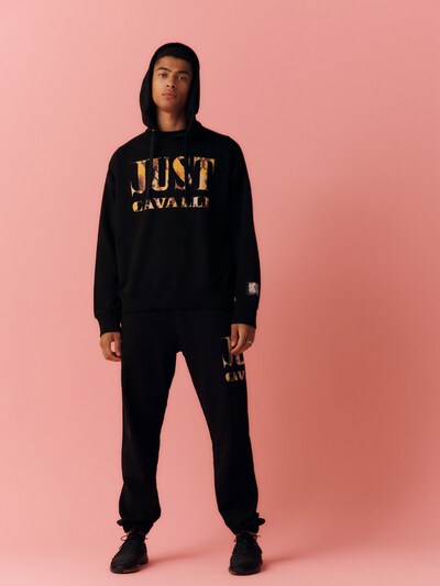 Just Cavalli Hoodie in schwarz, Produktansicht