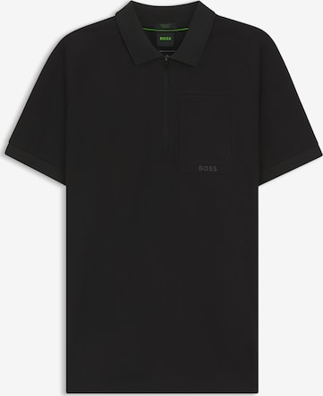 BOSS Poloshirt in Schwarz: Vorderseite