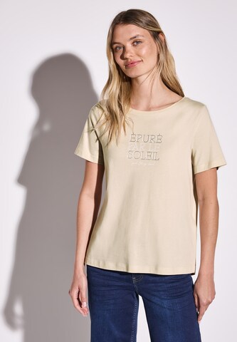 STREET ONE Shirt in Beige: front