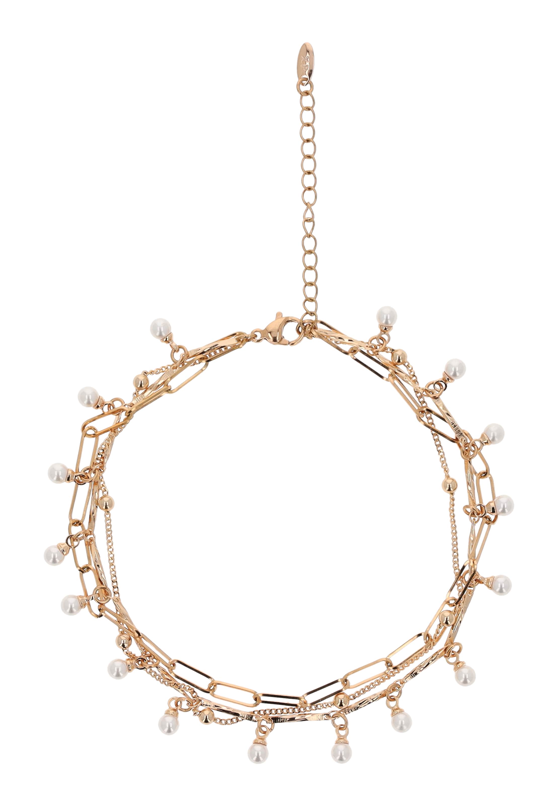 Gaya Foot jewelry in Pink: front