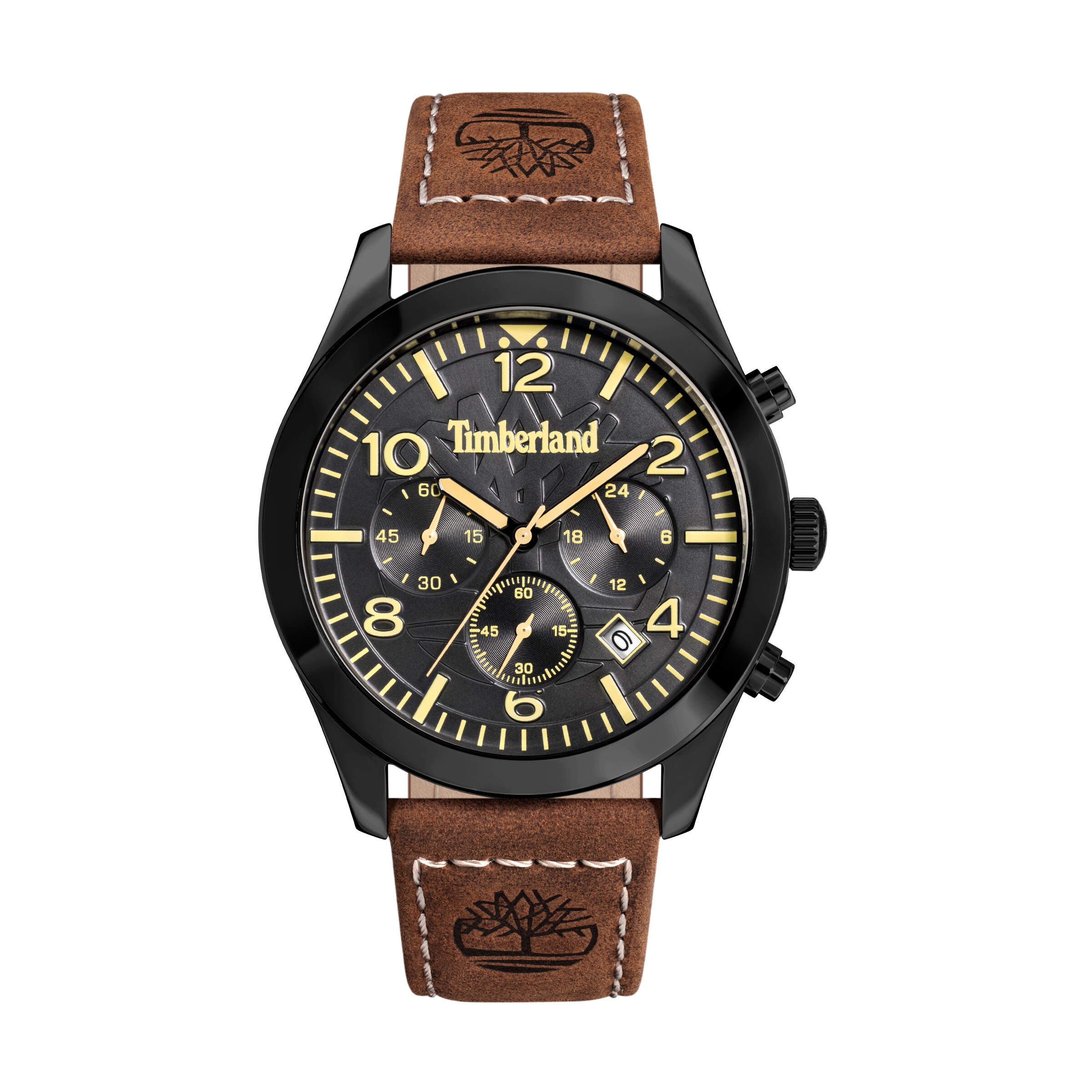 TIMBERLAND Analog Watch in Black: front