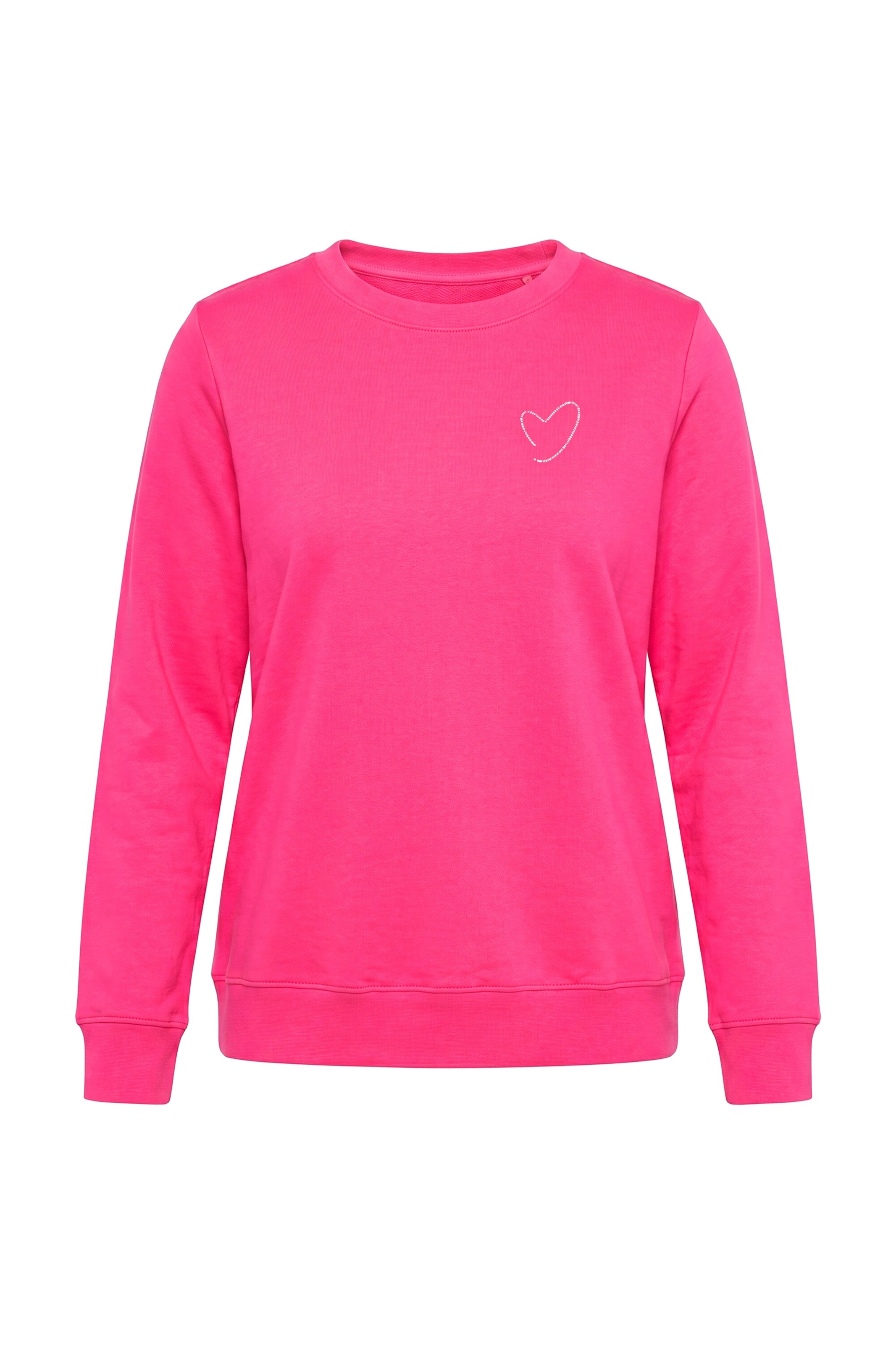 MIAMODA Sweatshirt in Pink: front