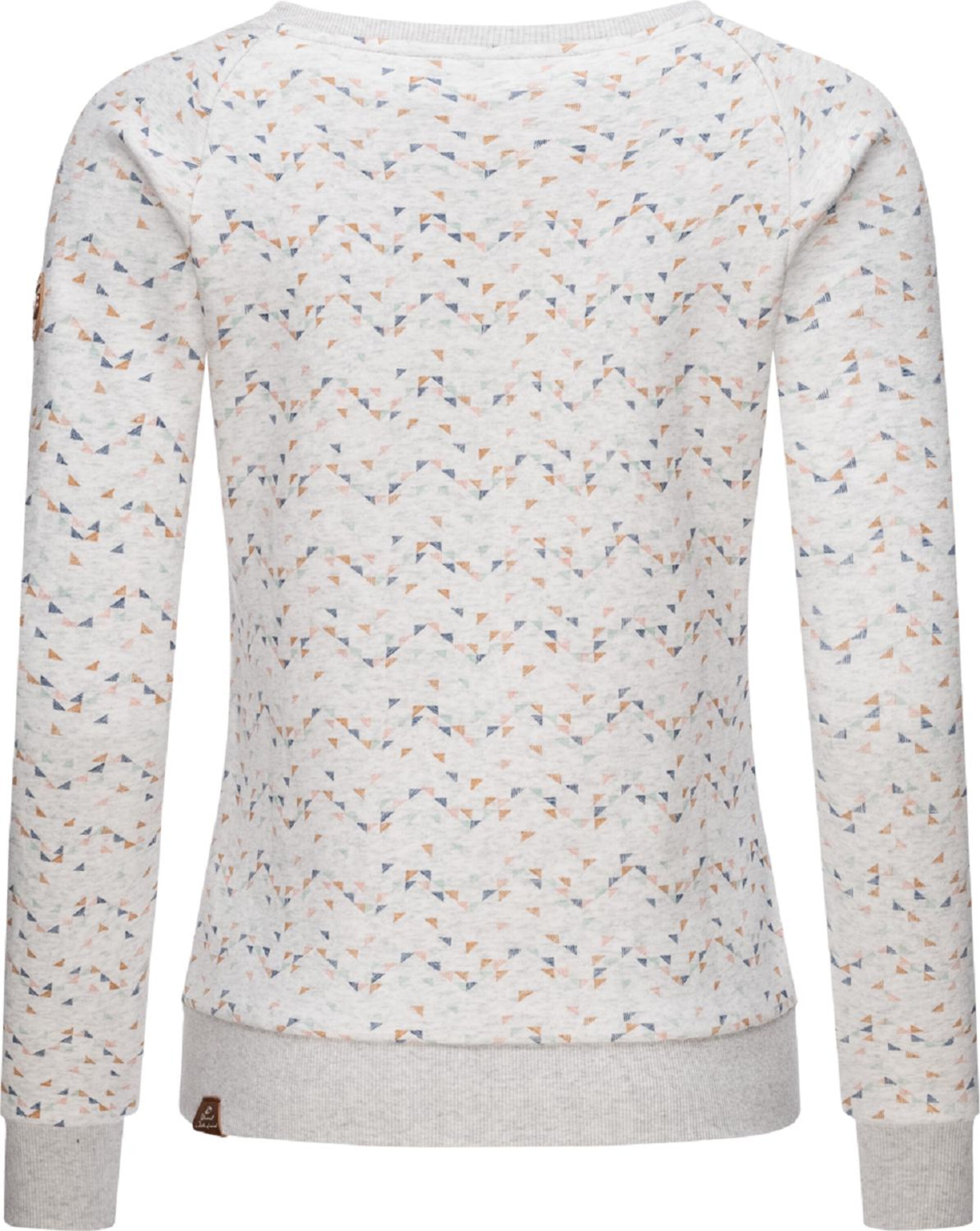Frauen Sweat Ragwear Sweatshirt 'Daria' in Weiß - HF38604