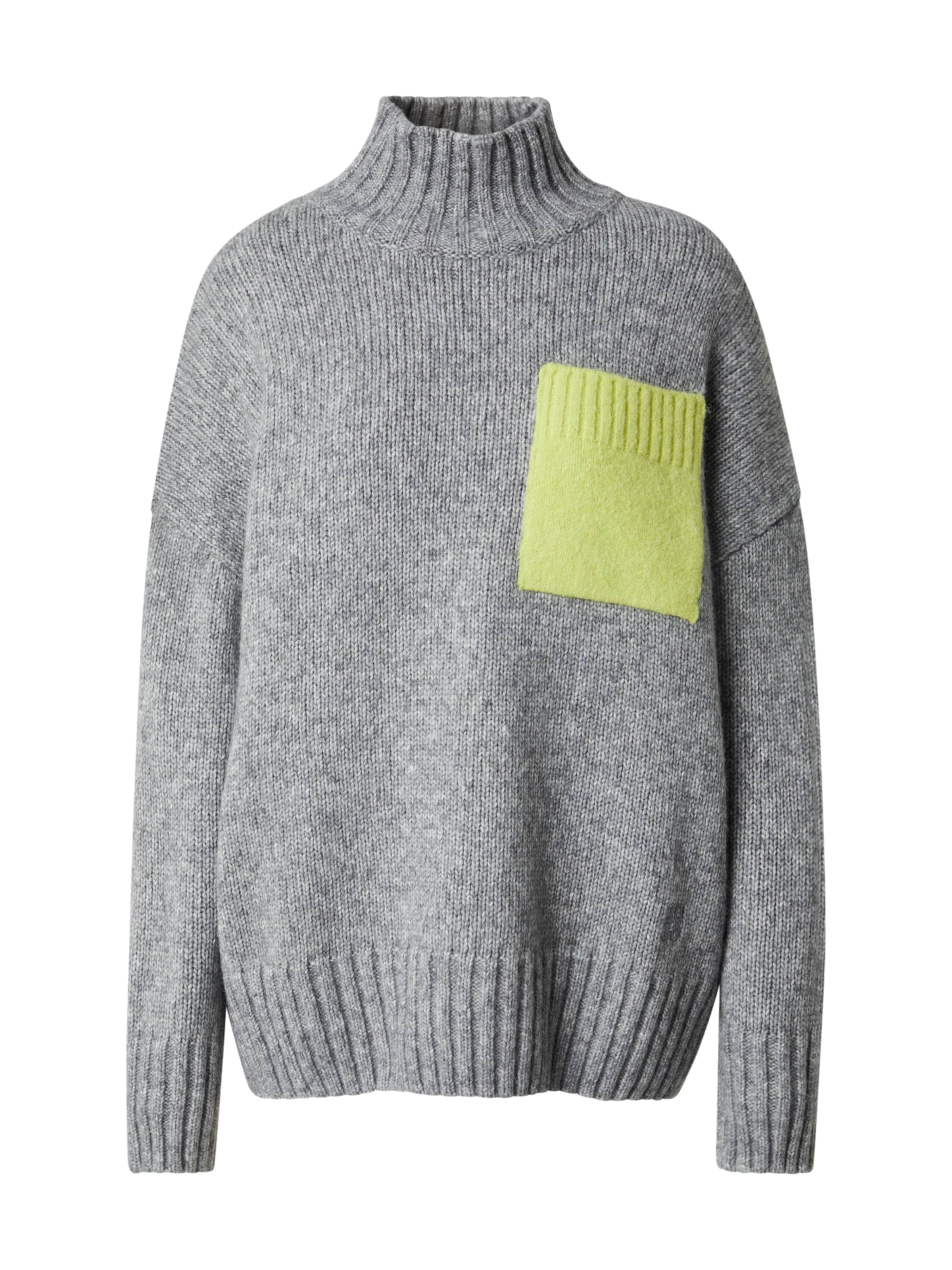 HUGO Maxitröja 'Scuple' i grå: framsida