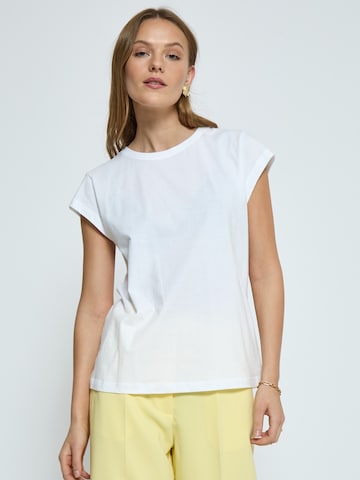 Peppercorn Shirt 'Trishia' in Wit: voorkant
