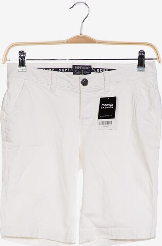 Superdry Shorts in S in White: front