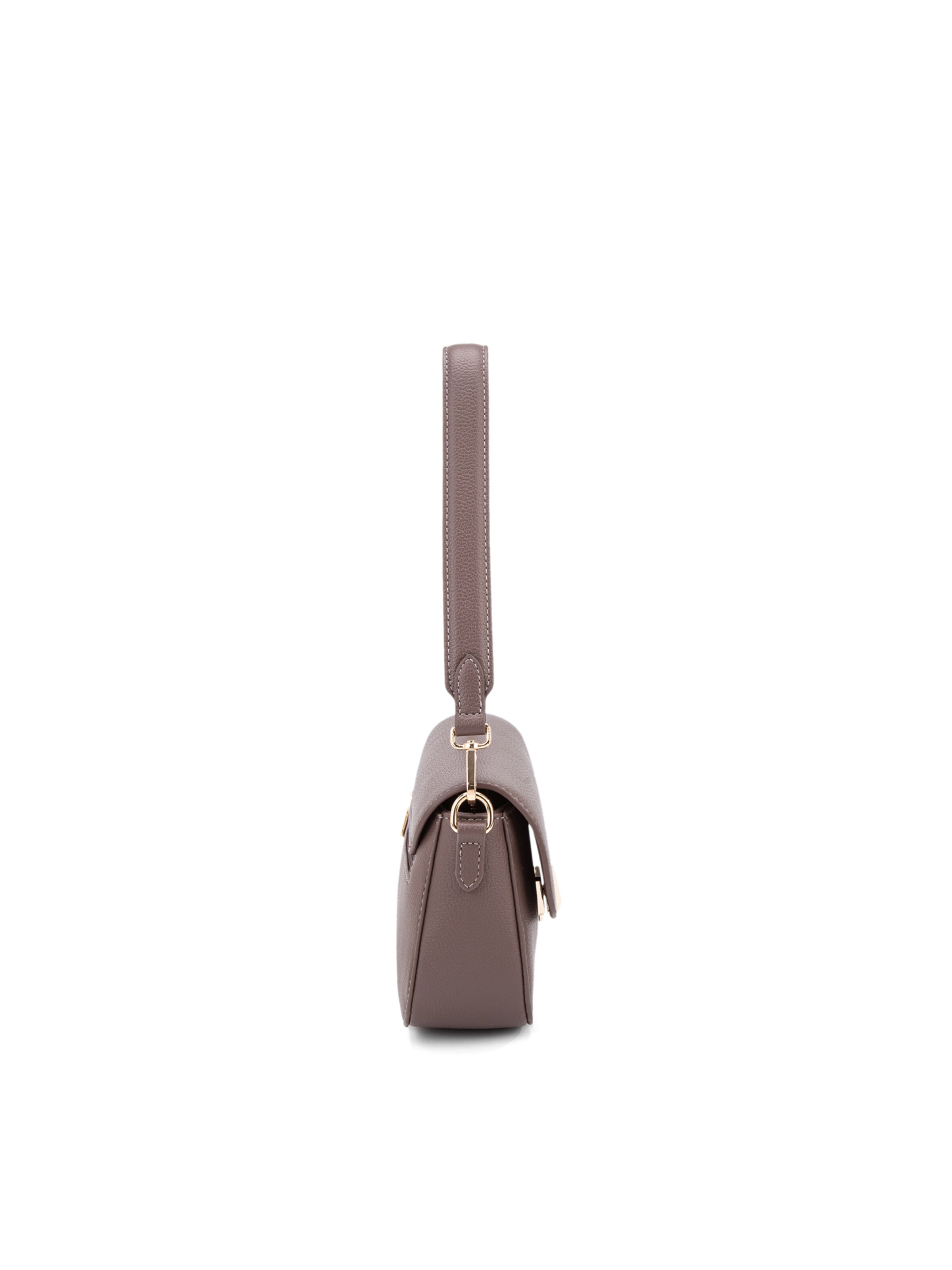 Borsa a spalla 'Borsa a spalla Celestia Elite pelle vegana PU - Chiusura zip' di David Jones in marrone