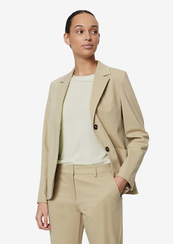 Blazer Marc O'Polo en beige : devant