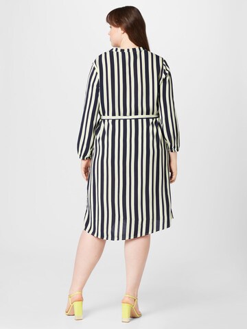 ONLY Carmakoma Shirt dress in Blue