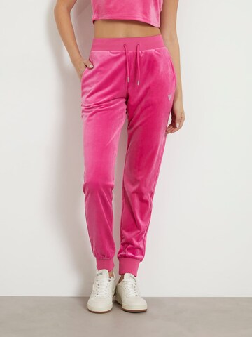 GUESS Tapered Pants in Pink