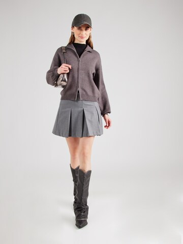 Soft Rebels Cardigan 'Dalton' i brun