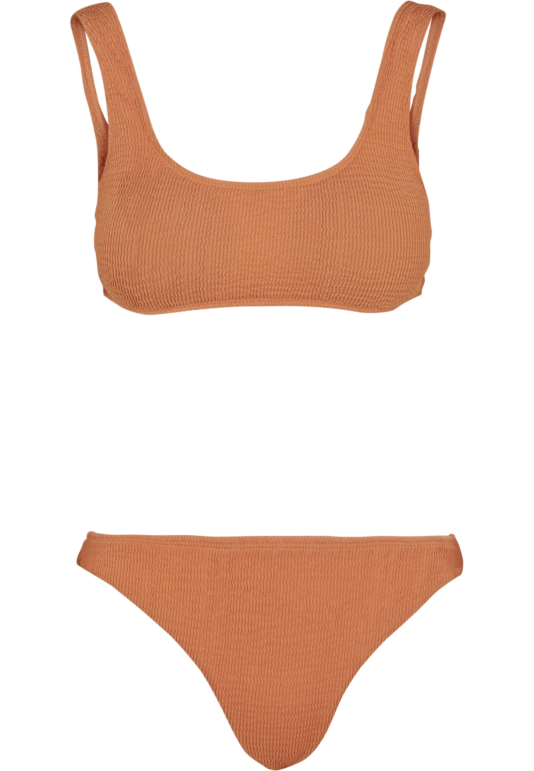 Bustino Bikini di Urban Classics in arancione: frontale