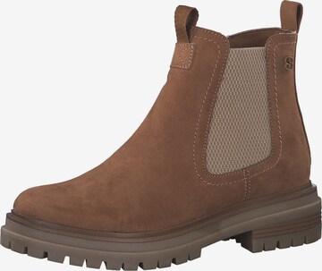 s.Oliver Ankle Boots in Brown: front