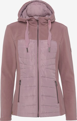 KangaROOS Between-Season Jacket in Pink: front