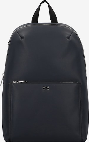Sac à dos BOSS en noir : devant