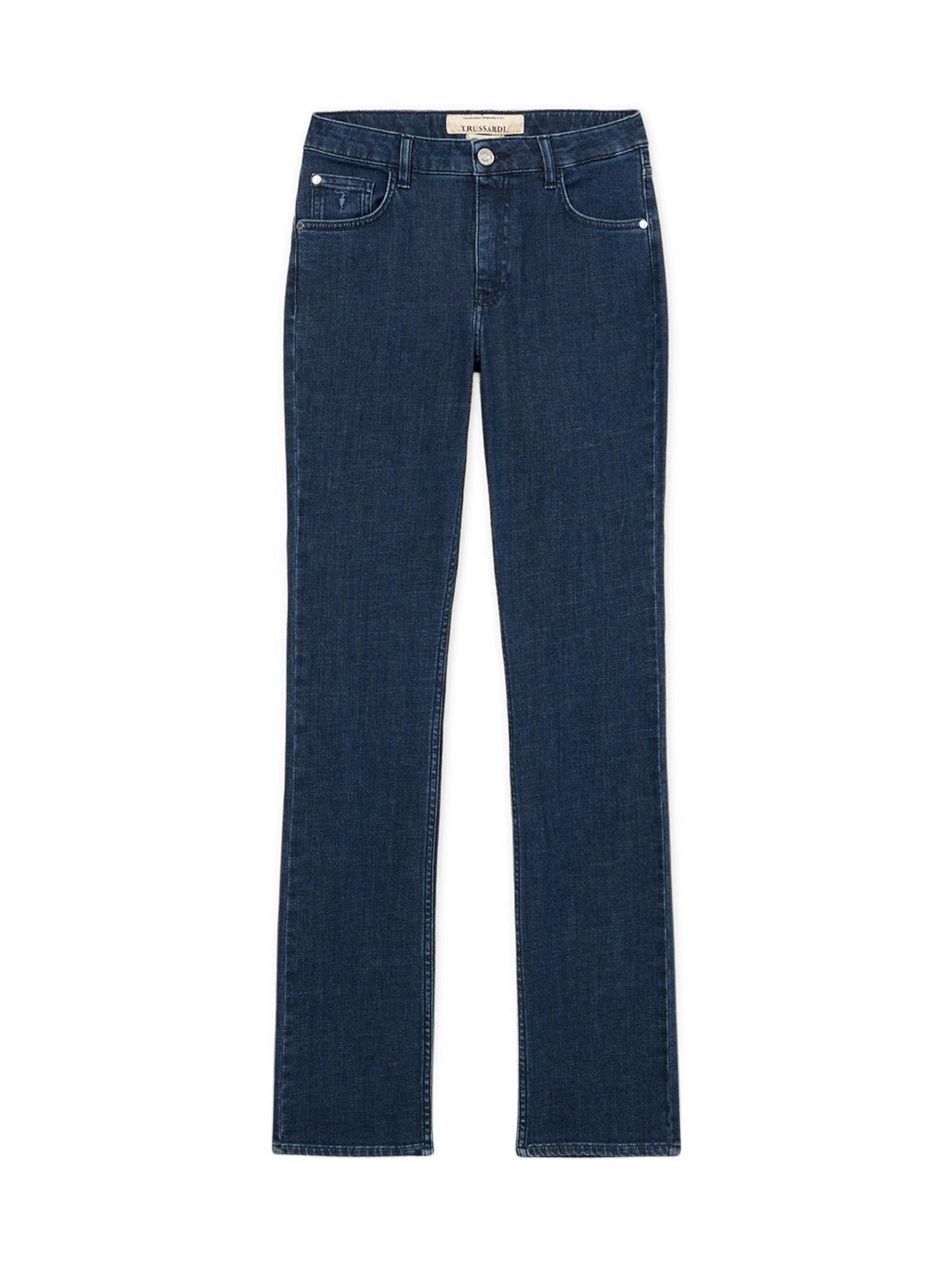 Trussardi Skinny Jeans in Blue: front