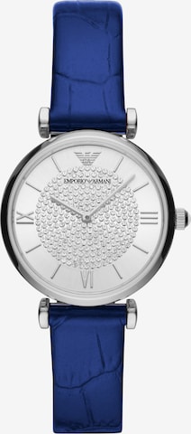 Emporio Armani Analogové hodinky – modrá: přední strana