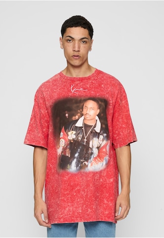 T-Shirt Karl Kani en rouge : devant