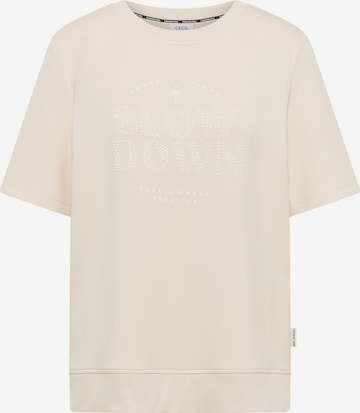 CECIL Sweatshirt in Beige: Vorderseite