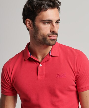 Superdry - Camisa em vermelho