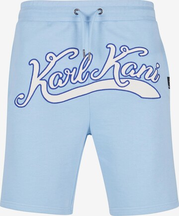 Karl Kani Regular Pants in Blue: front
