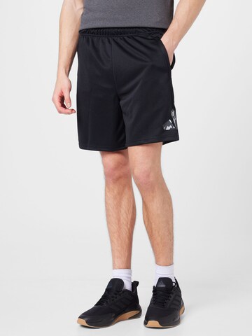 Regular Pantalon de sport 'Train Essentials Seasonal ' ADIDAS PERFORMANCE en noir : devant